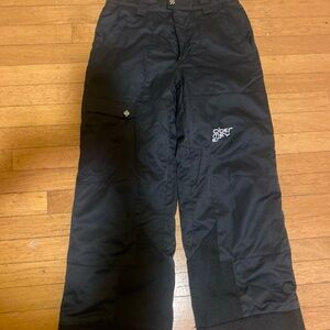 Obermeyer prophet ski/snowboard Black pants junior 10 black
